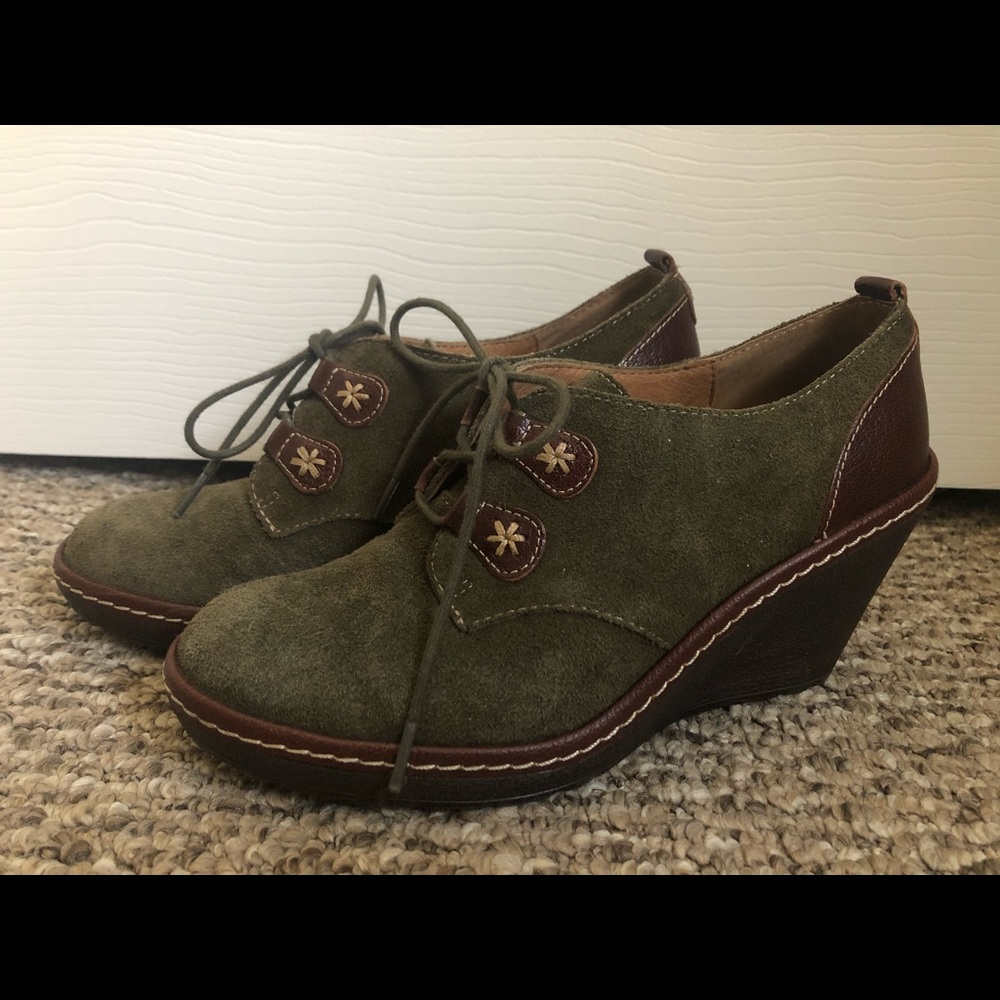 Wedge Heel Booties